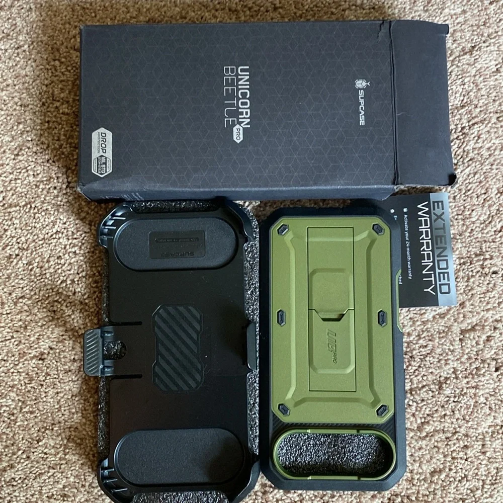 NIOB Unicorn Beetle Pro protective case for the iPhone Air in the color Guldan.